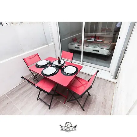 Apartment La T2 40m2 Avec Terrasse 1ch-4pers Poitiers