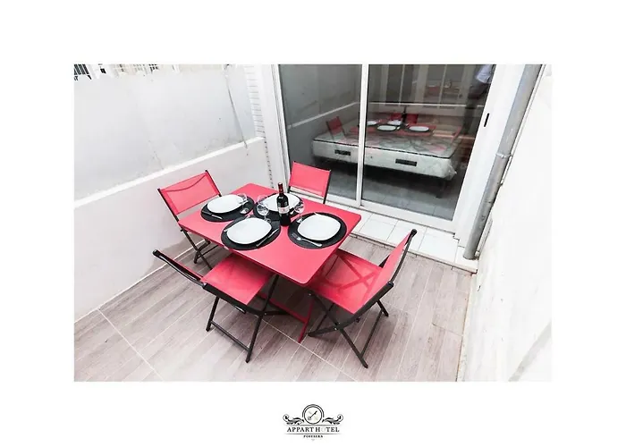 Appartement La T2 40m2 Avec Terrasse 1ch-4pers Poitiers